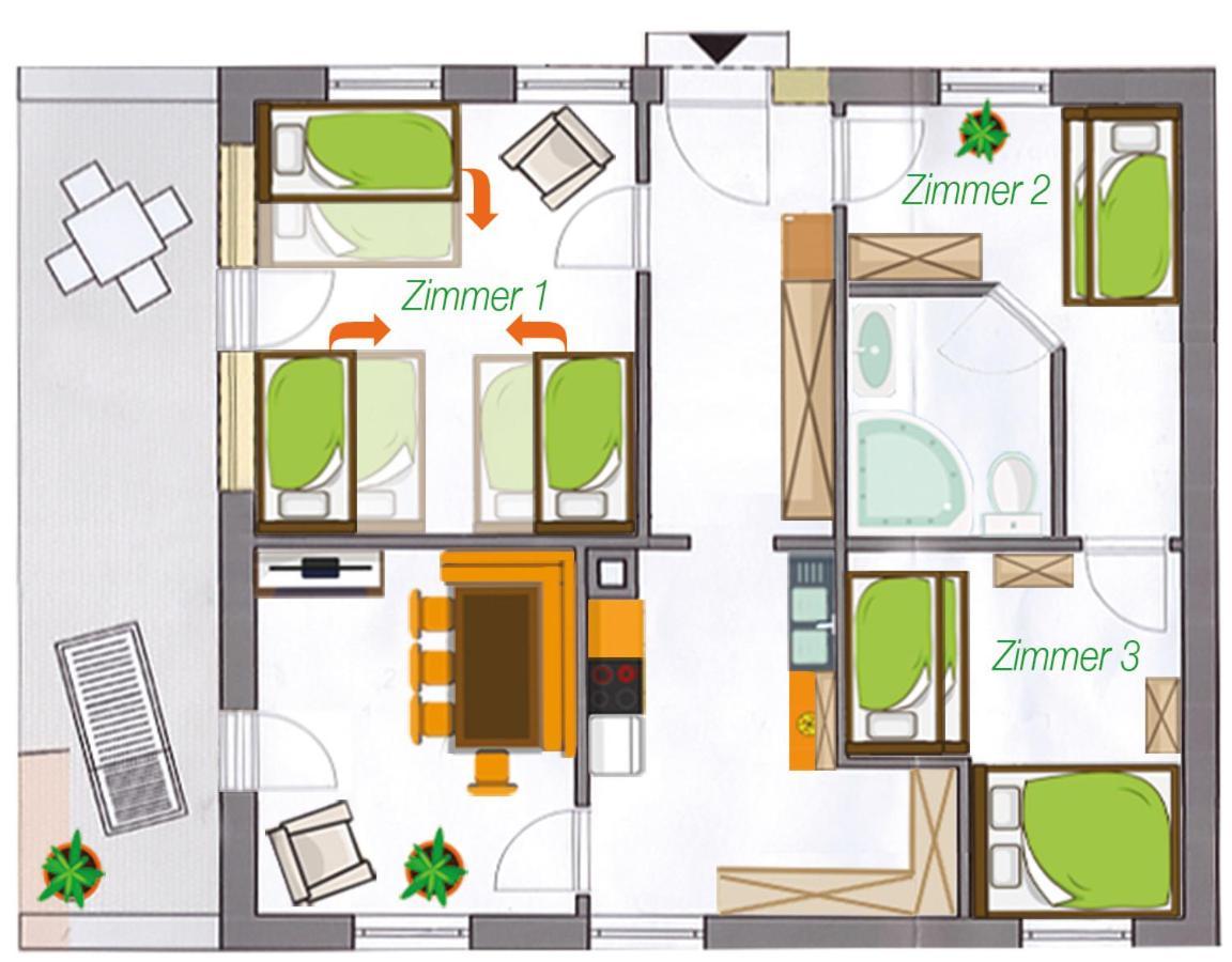 Wolfegg Wendelin'S Ferienwohnung מראה חיצוני תמונה